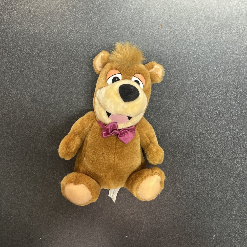 1996 VTG Mighty Star Boo Boo Bear Plush 10" Stuffed Animal Yogi Hanna Barbera